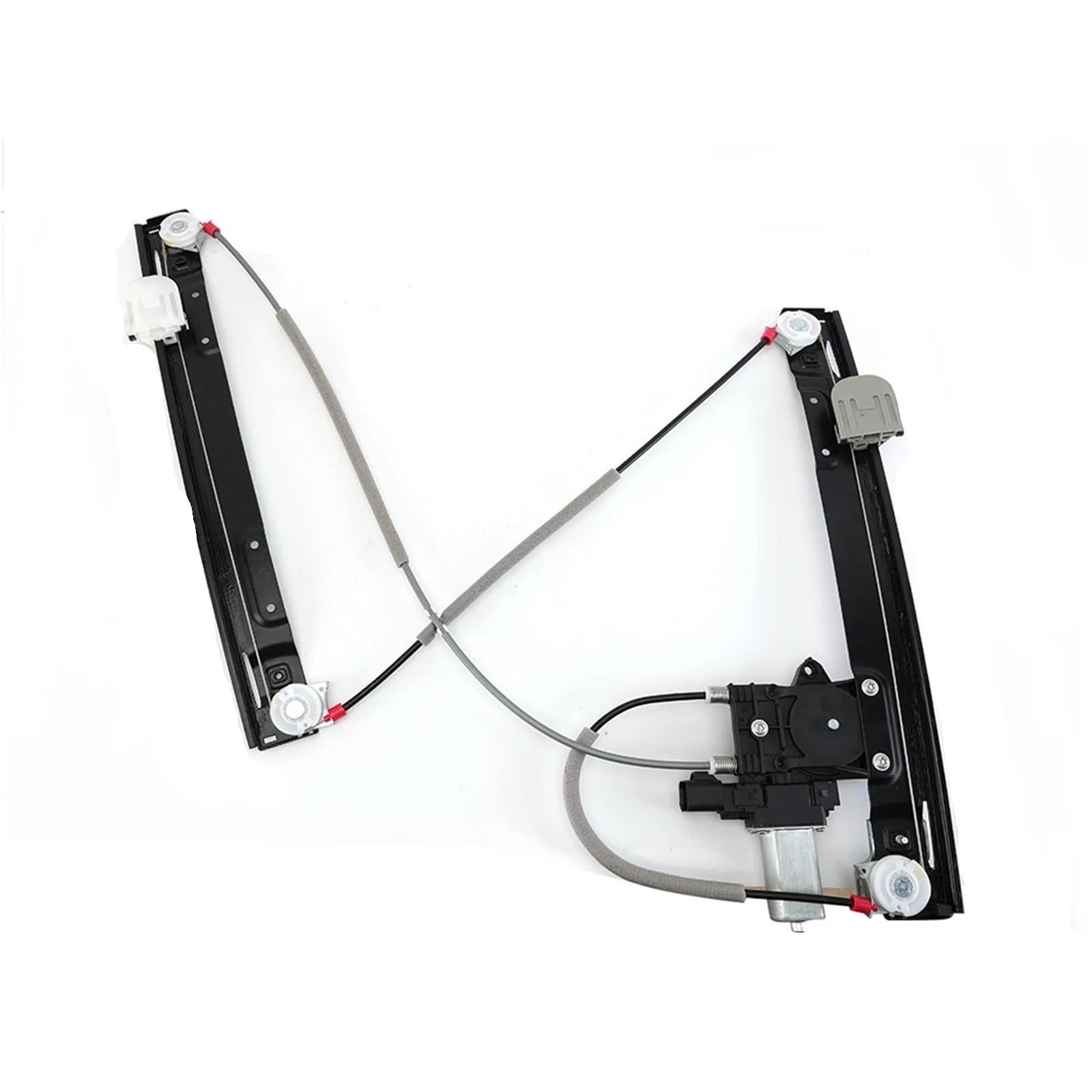 HDREFIRTD Window Regulator Motor Front Fit for Jaguar XF Left Right Side with Motor Winding Handles C2Z31201 8X23F23201AD Elevalunas(Front Right)