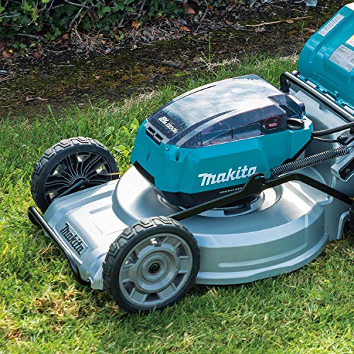 Image of Makita XML09PT1 36V (18V X2) LXT Brushless 21 inch Self-Propelled Commercial Lawn Mower Kit with 4 Batteries (5.0Ah)