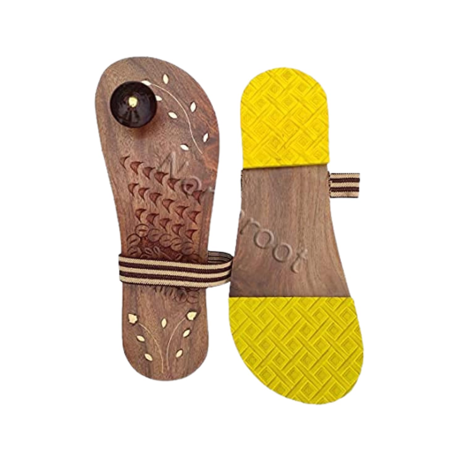 See full amazon price history chart for NAMASTE INNOVATIONS Wooden Hand Carved Khadau Chappal with Rubber Sole For Better Grip NAMASTE INNOVATIONS Wooden Hand Carved Khadau Chappal with Rubber Sole For Better Grip (B0D26192DV) Amazon Price History, Amazon Price Tracker