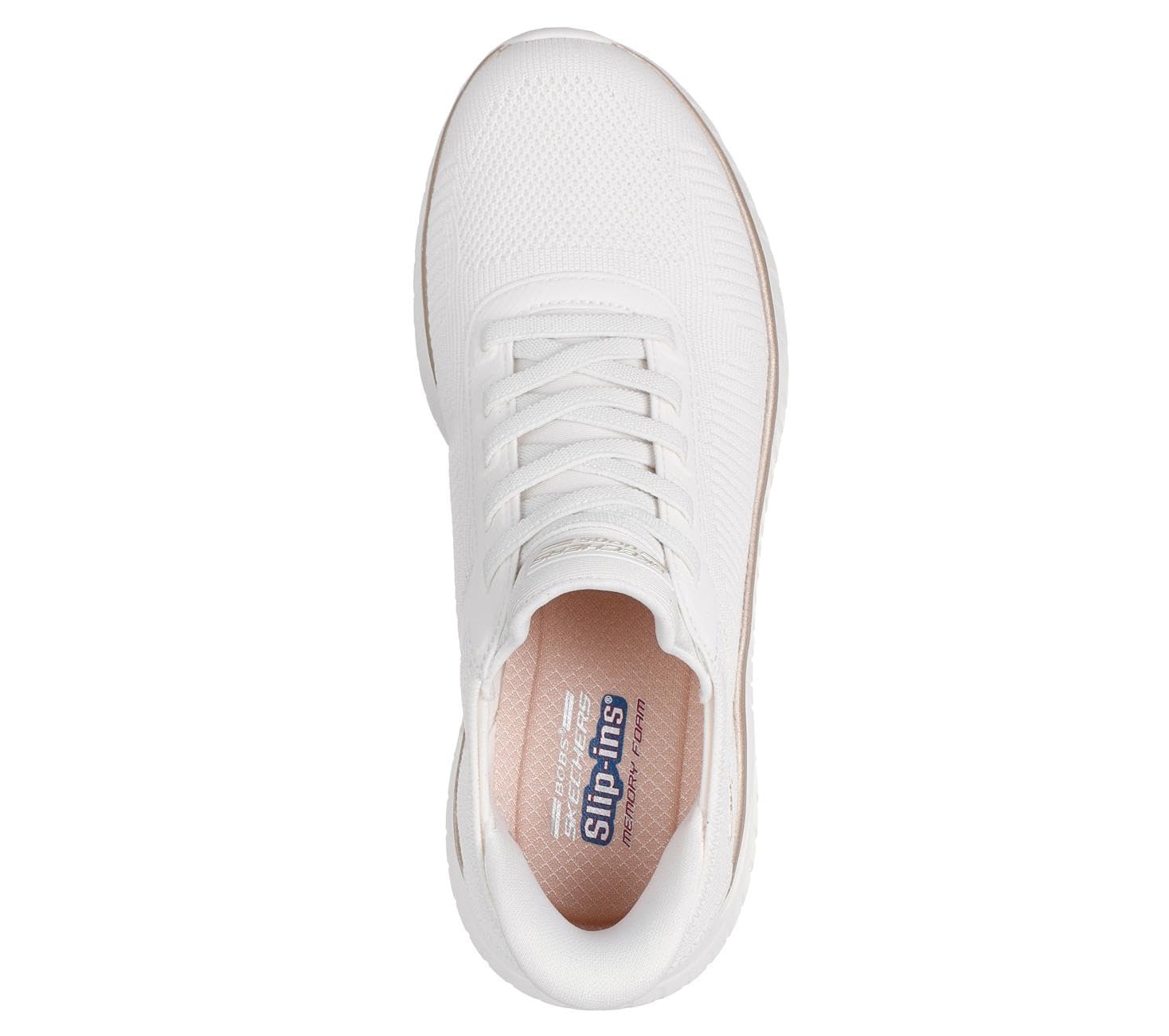 Skechers Damen Hands Free Slip-ins Bobs Squad Chaos-Current Muse Sneaker