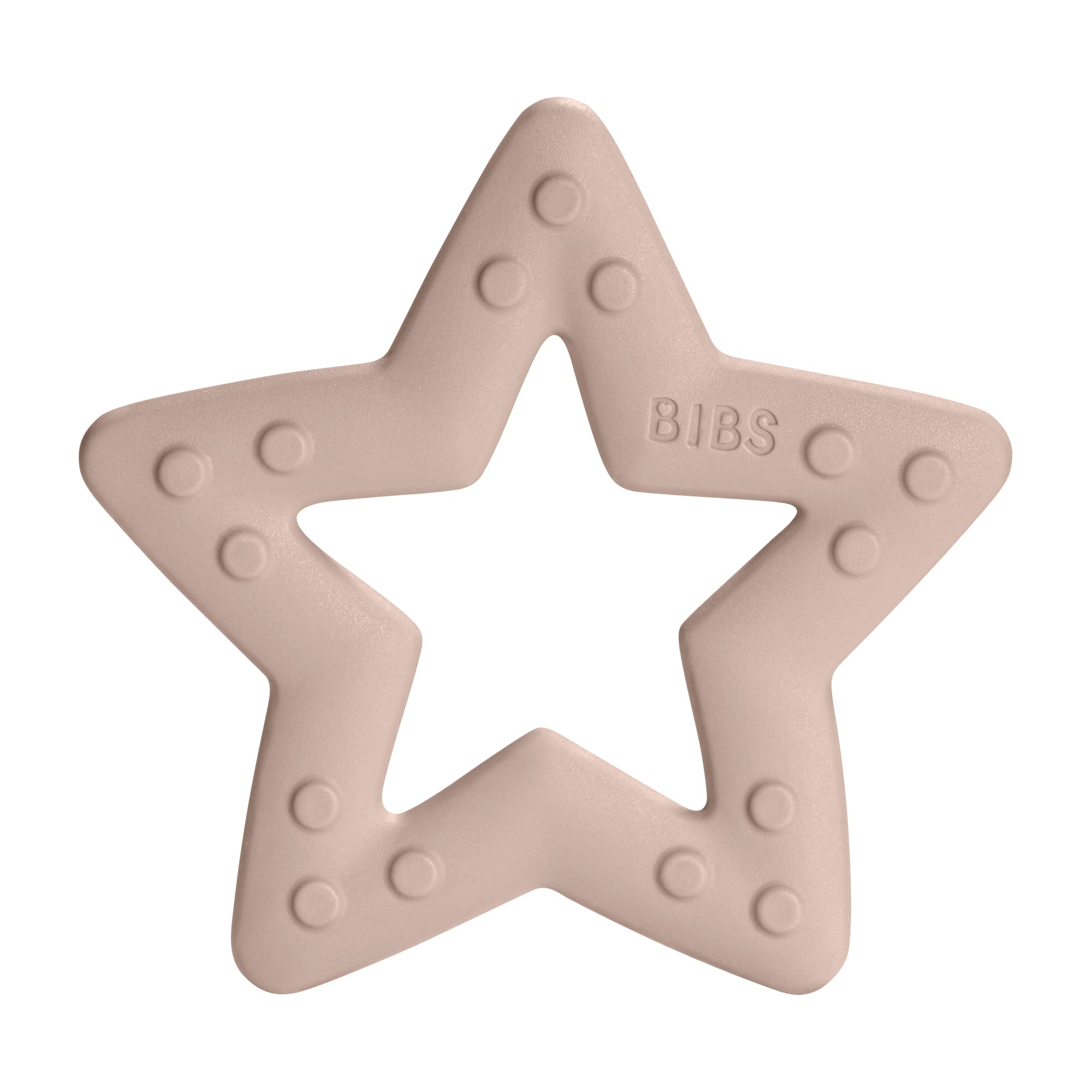 Bibs Mordedor Estrella Rosa Baby Bitie Blush 1Ud-image