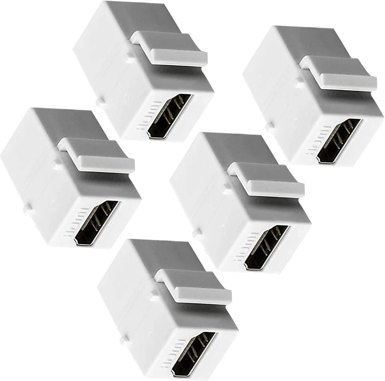 MOERISICAL HDMI Keystone Jack, 5 Pack HDMI Keystone Insert Female to ...