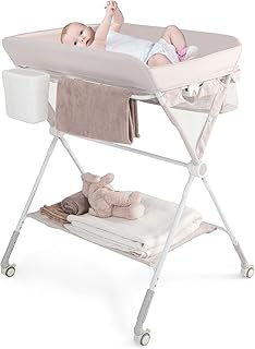 DREAMADE Wickeltisch Klappbar