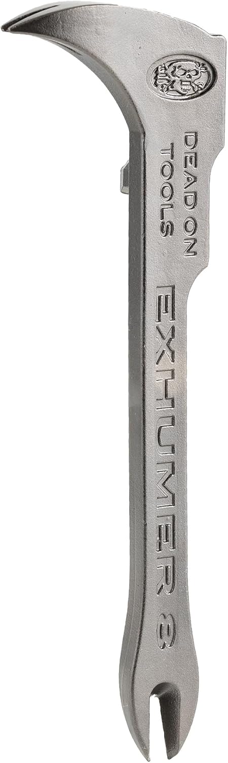 Dead On EX8 8-5/8-Inch Exhumer Nail Puller/Saw Wrench/Nail Pic/Bottle Opener