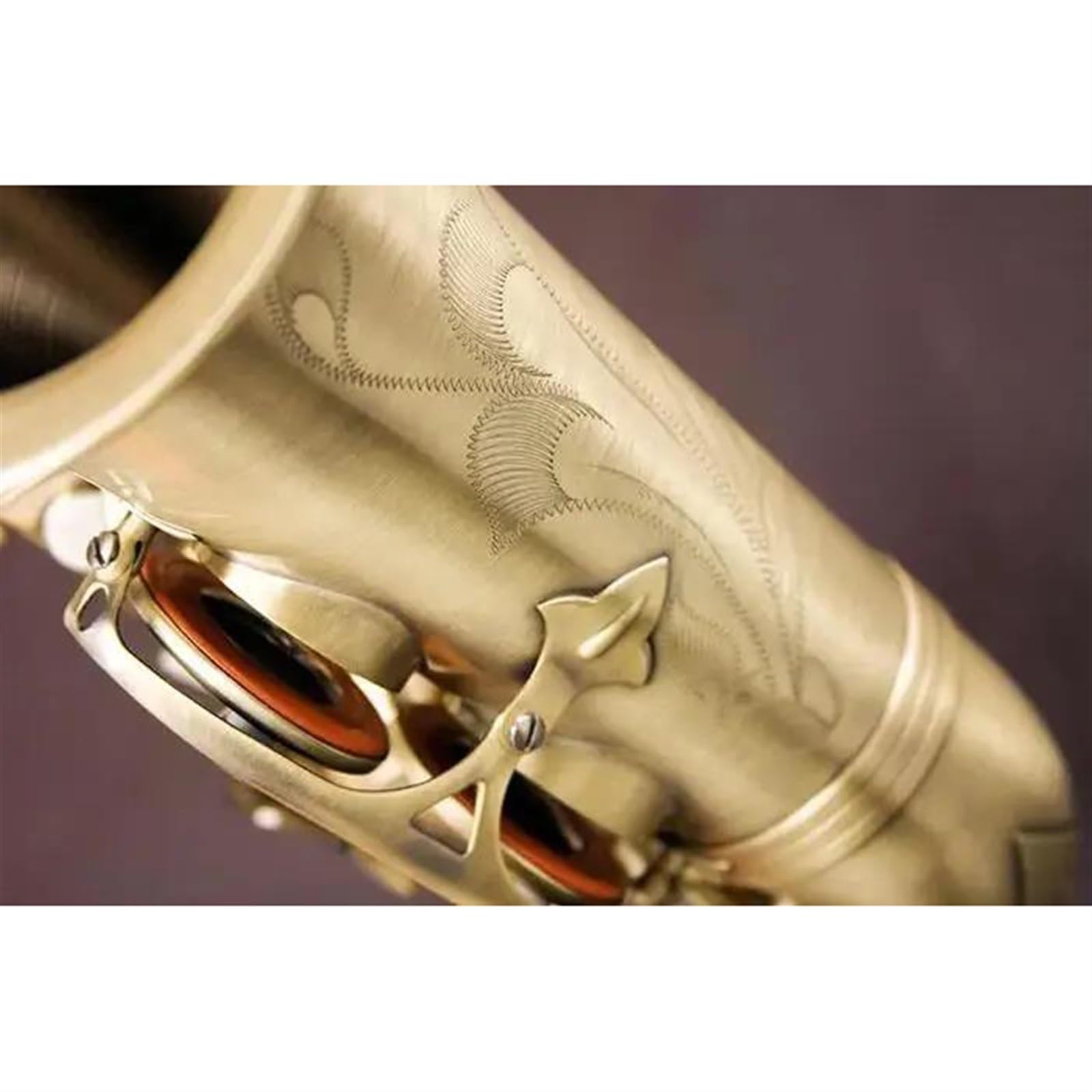 Saxofón Saxofón Alto Simulación Antigua Mi Bemol Saxofón Con Estuche Boquilla Cañas