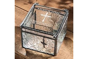 Confirmation Gift Engraved Stained Glass Personalized Rosary with Name