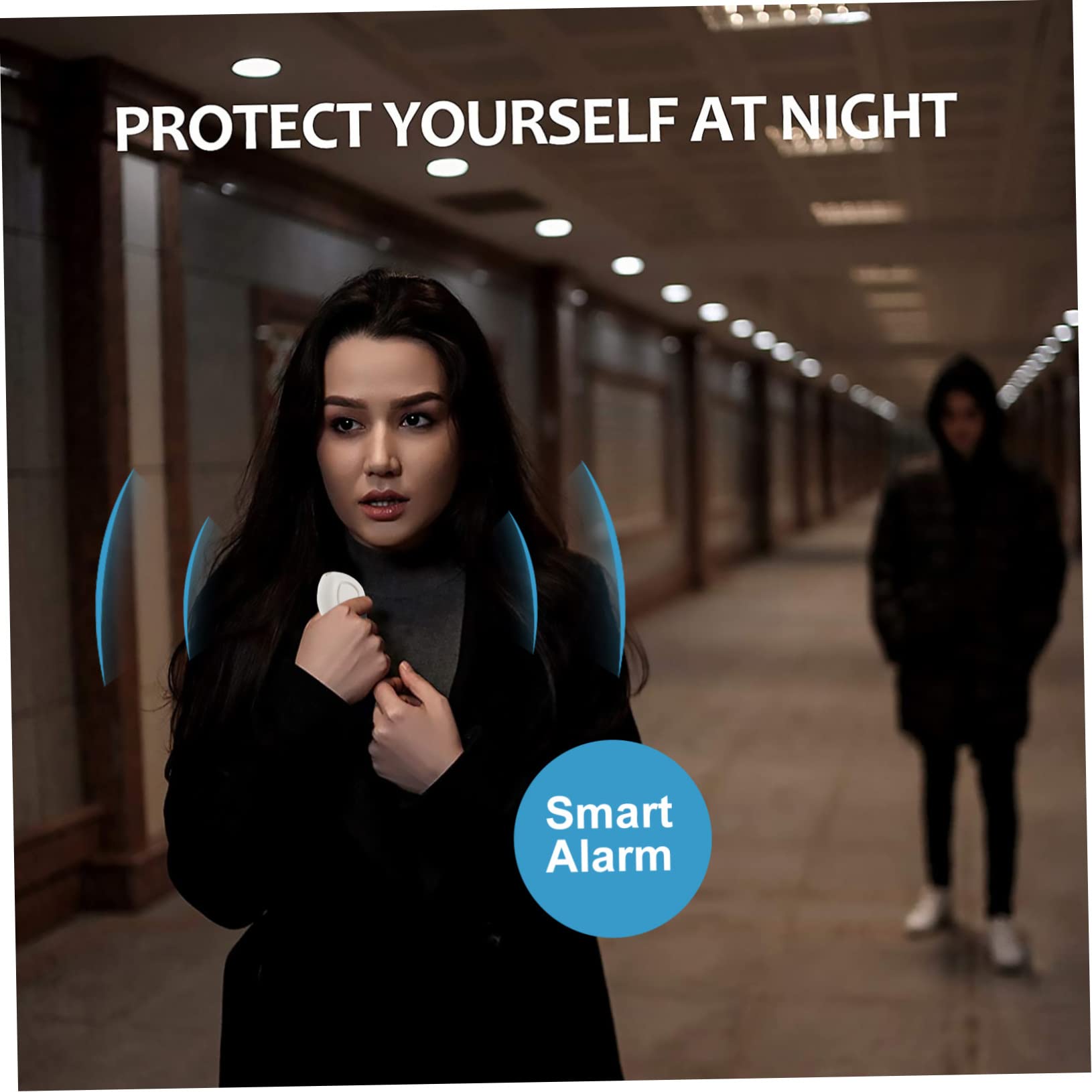 OSALADI 5 Piezas Anti Sirena La Alarma Corazón Llavero De Alarma Alarma Personal Joyería Alarma De Seguridad Gritar Llaveros para Las Mujeres Llavero Alarma De Plástico con