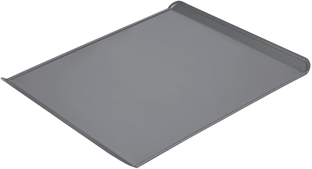 Chicago Metallic CMET16614 Professional Non-Stick Large Cookie Baking Sheet, 40 x 35 cm (15" x 14"), Metal, Grey