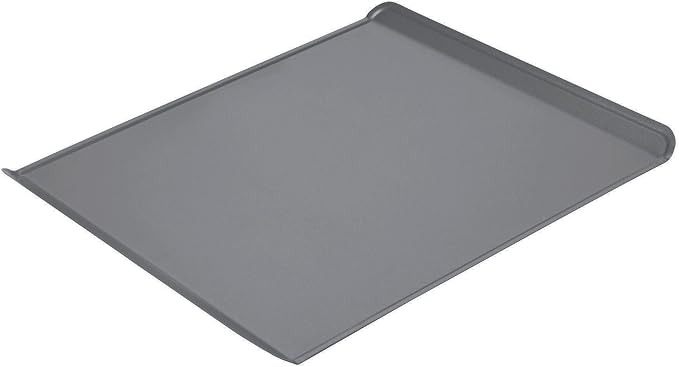 Chicago Metallic CMET16614 Professional Non-Stick Large Cookie Baking Sheet, 40 x 35 cm (15" x 14"), Metal, Grey