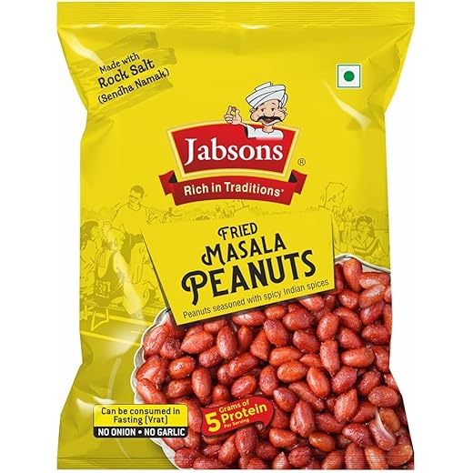 Jabsons Fried Masala Peanuts 160g