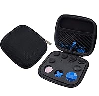 Vista 8 de Piezas de repuesto de palancas metálicas para Xbox One Elite Controller Series 2, kits de accesorios para Xbox Series 2 Core, incluye 6 joysticks