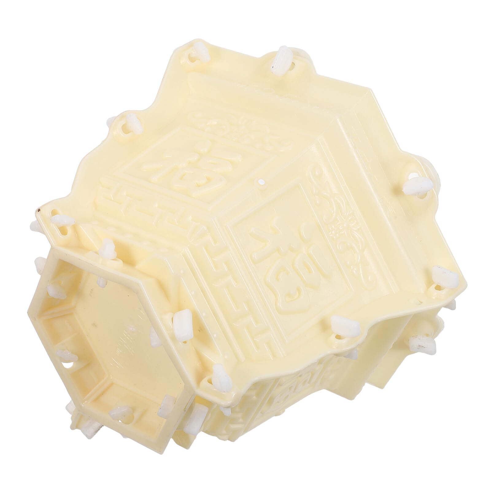 Molde para Maceta Hexagonal de Plástico Grueso Molde DIY para Manualidades Cemento para Macetas para Manualidades