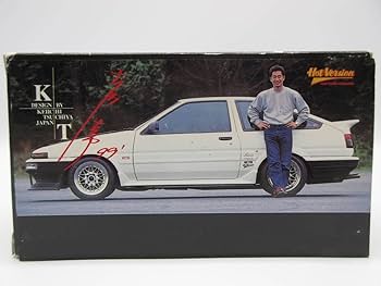 Amazon | 1/43 MTECH トヨタ AE86 TRUENO 土屋圭一 最強86トレノ