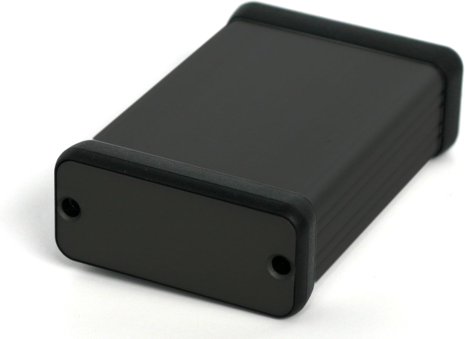 Bеѕt Sеllеr BusBoard Prototype Systems PR2H1 ProtoBoard Box1 Kit - KBOX1-AC-BK-PR2H, Black Enclosure with 4 Card Guides and Size 1 2-Hole pre-Cut Strip PCB