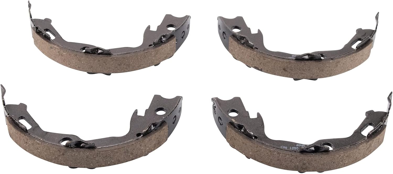 Rear Parking Brake Shoe Set Compatible with 2014-2019 Nissan Rogue