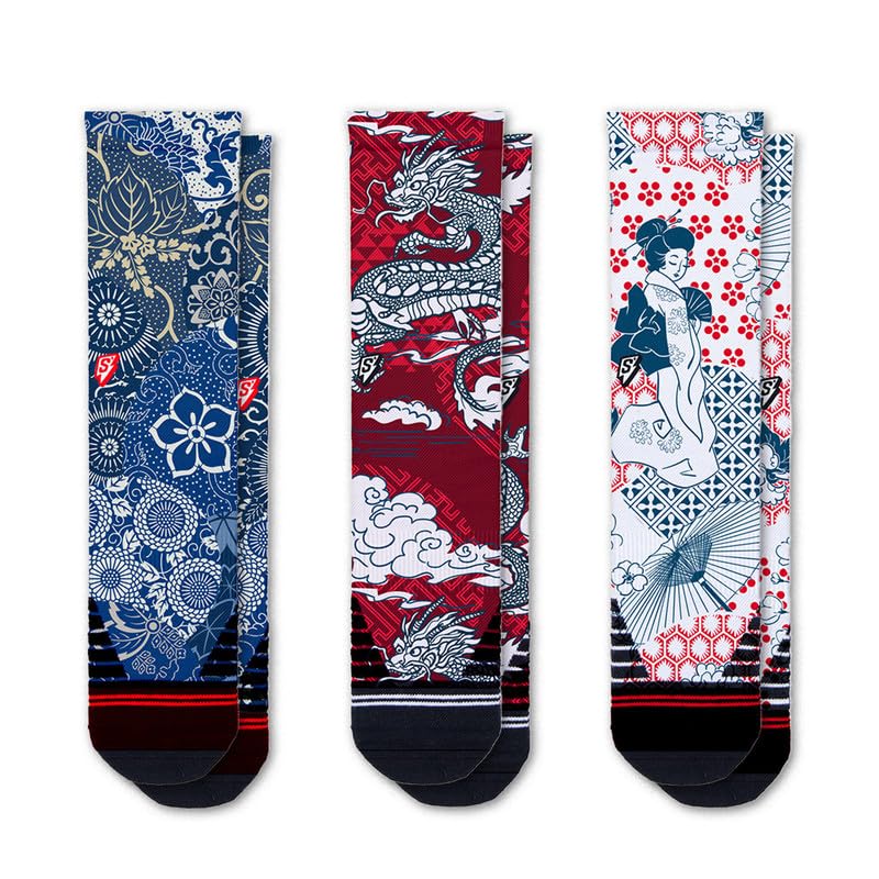Scrimmage Calcetines unisex Big in Japan Pack-S Flyweigth paquete 3 unidades