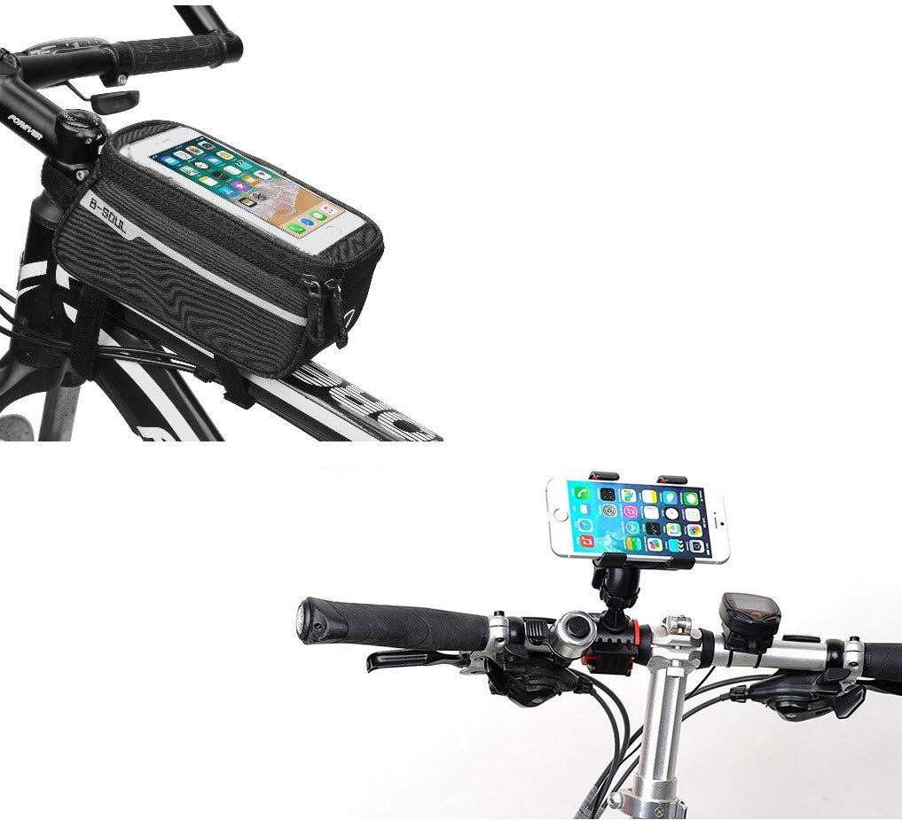 handyhalterung fahrrad huawei p20 Fahrrad-Set für Lite Smartphone MTB Radfahren Elektronik & Foto under-50 Color:Green/White Erweiterbares Regalsystem für 14,2-Zoll-Regalböden