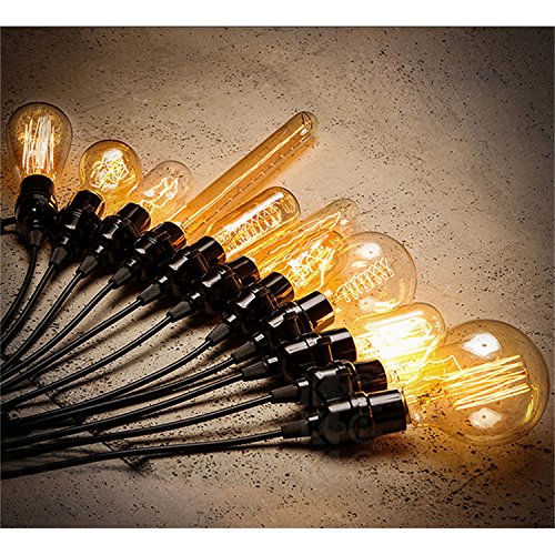Ampoule Edison E27 40W 220V - Style Vintage | Filament Visible | 3000 Heures