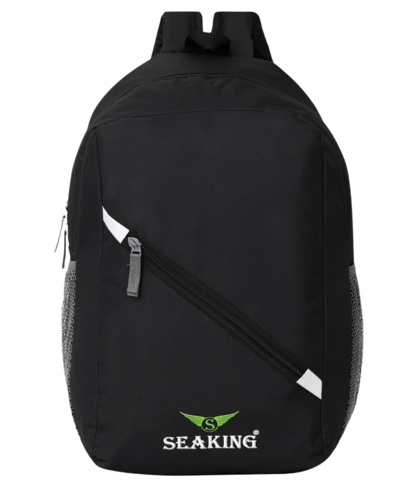 First Look Unisex Multipurpose Polyester 30 Ltr Backpack Bag with Padded Laptop Compartment & Multiple Pockets (Black) (B0D6Z3LYTY) Amazon Price History, Amazon Price Tracker
