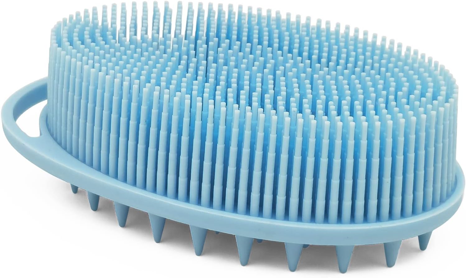 Amazon.com : Silicone Body Brush, Exfoliating Body Scrubber, Silicone ...