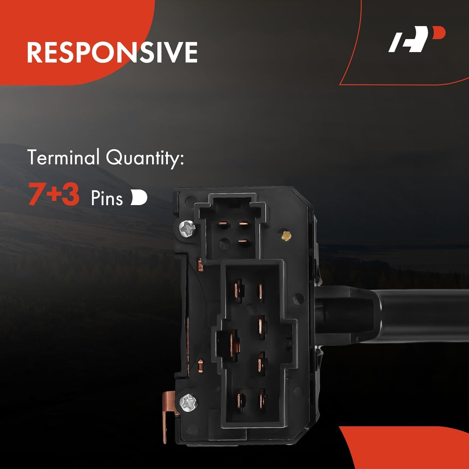 A-Premium Turn Signal Switch Lever Compatible with Honda Civic 1989-1991, CRX 1989-1991, Acura Integra 1990-1993