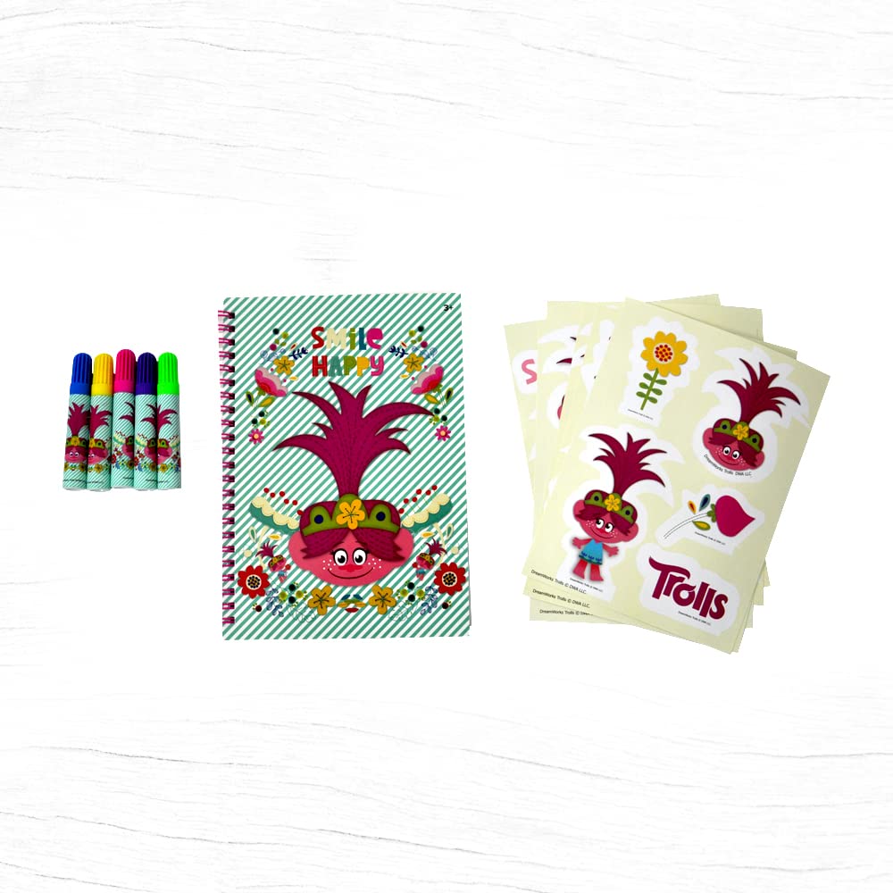 Universal TROLLS STATIONERY SET 12PCS