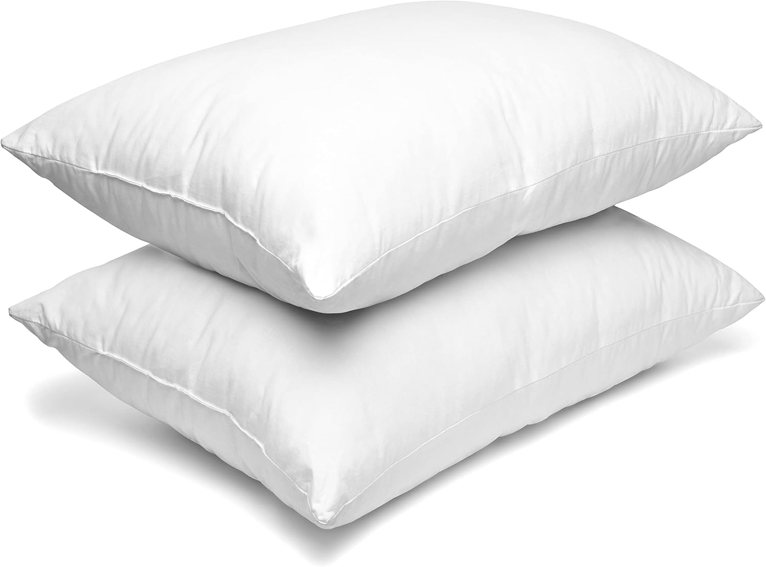 MH Home Pillows 2 Pack, Soft Support Bounce To Back Hotel Quality Extra Filling Bed Designed For Front, Side And Sleeper, Body MH Home Pillows 2 Pack, Soft Support Bounce To Back Hotel Quality Extra Filling Bed Designed For Front, Side And Sleeper, Body