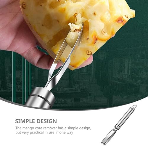 Miniatura 8 de Kichvoe Removedor de núcleo de mango de acero inoxidable para cortar y extraer núcleos sin esfuerzo, herramienta esencial de cocina para disfrutar