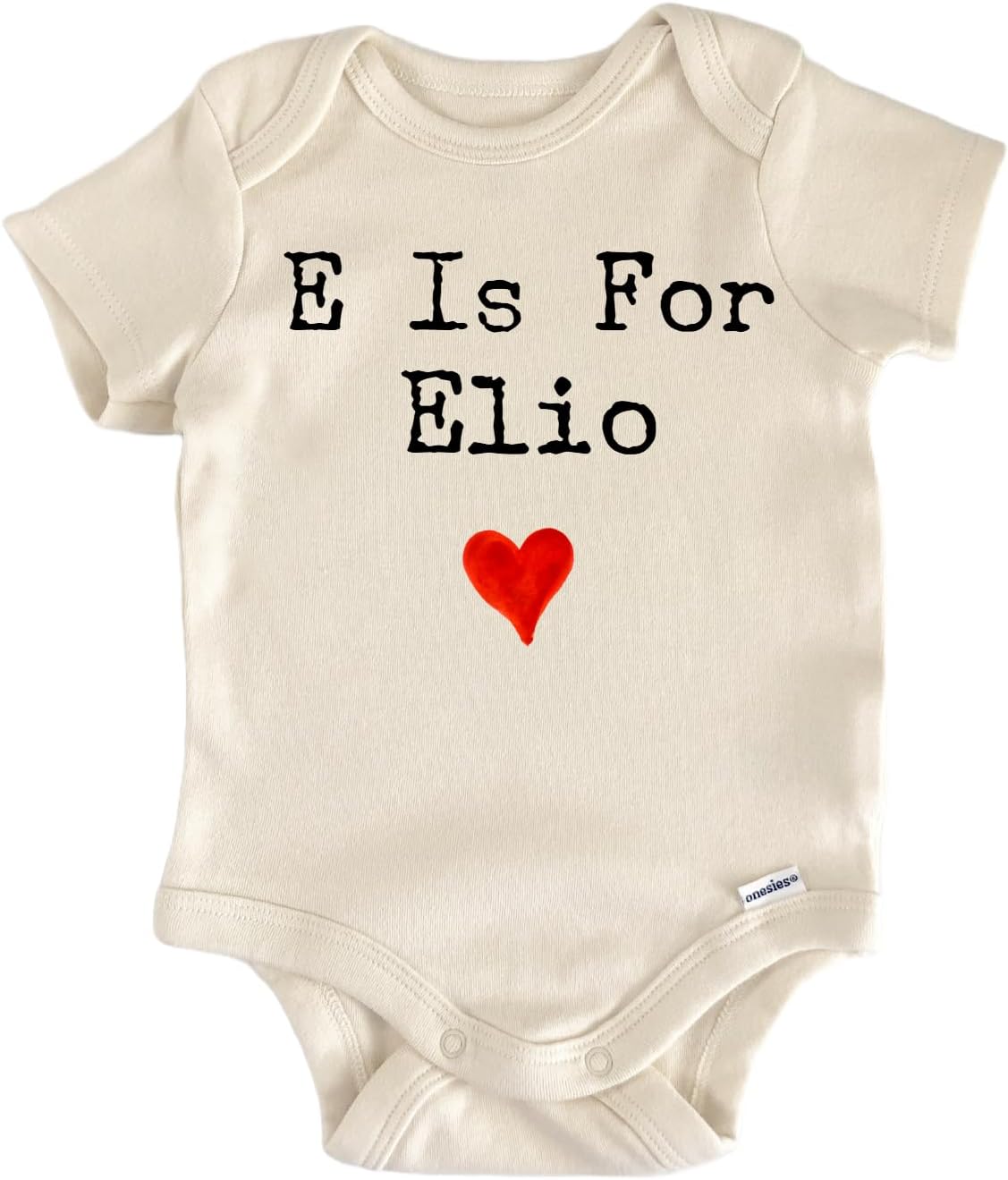 E Is For Elio - Baby Boy Girl Clothes Bodysuit Funny Cute
