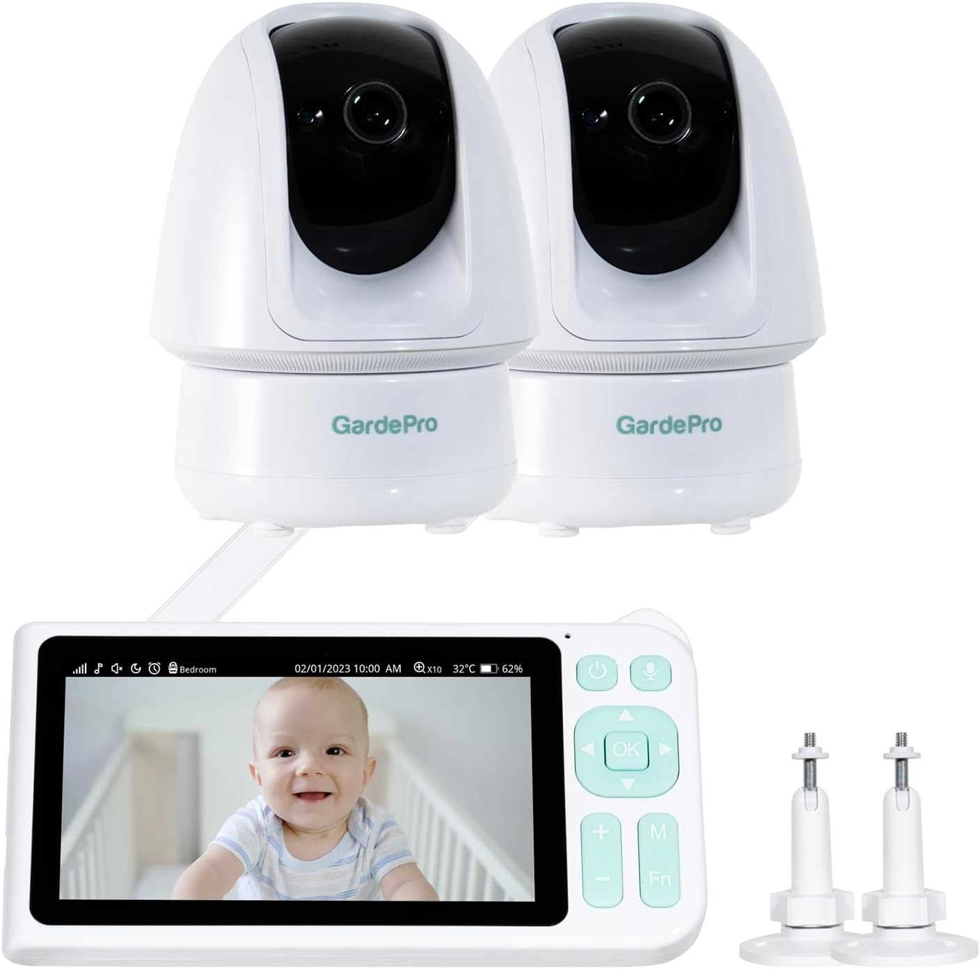 Jartoo Monitor Best Baby Monitor Without Camera Jartoo Best Baby