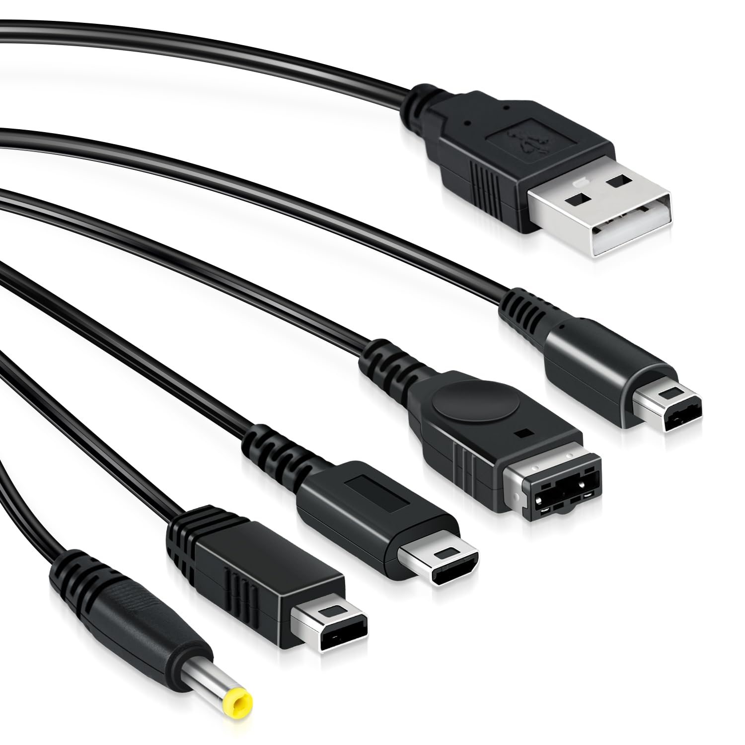 Amazon.com: Mcbazel 5 in 1 USB Charging Cable for Nintendo DS Lite