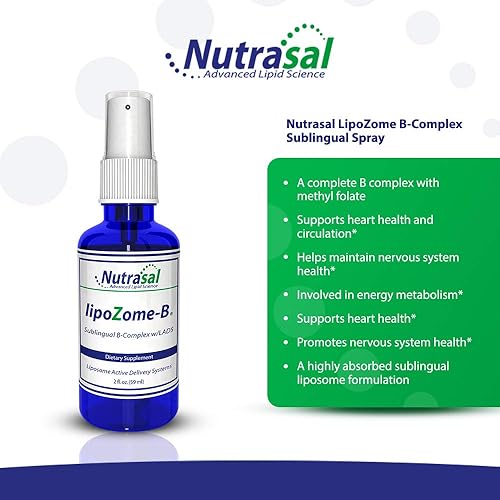 Miniatura 3 de LipoZome B-Complex Sublingual Spray - 2 onzas líquidas