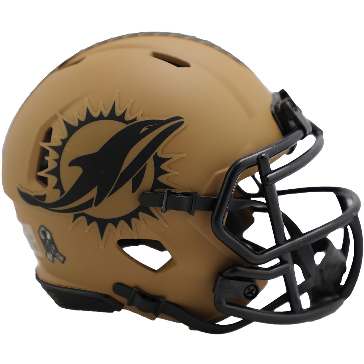 Riddell NFL Miami Dolphins 2023 Salute to Service Mini Speed
