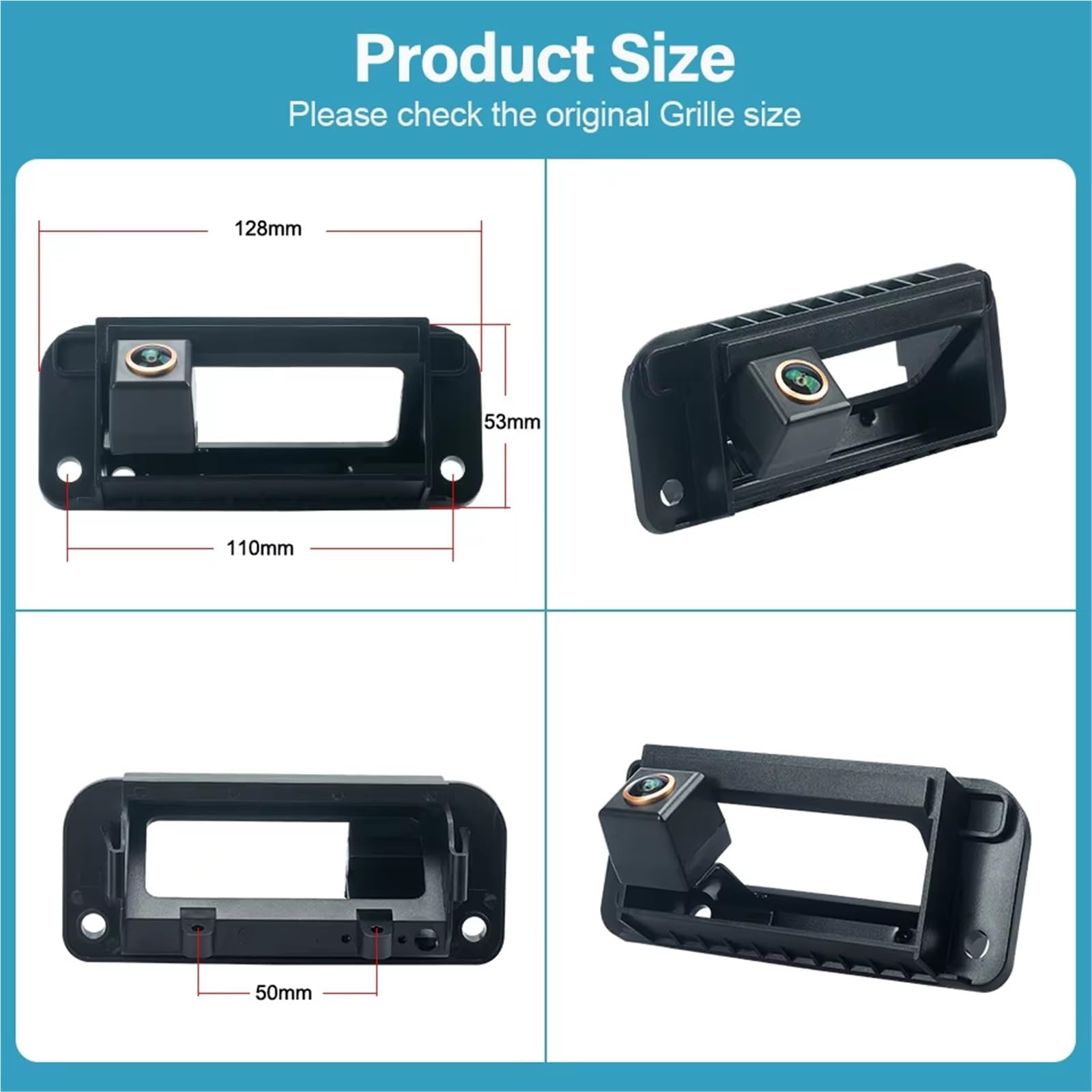 Zamiennik kamery cofania do Benz C S klasa W204 W205 C204 C180 C200 C300 S204 W221 S300 kamera cofania HD 1080P kamera cofania tylna kamera parkowania (GAHD-C) (CVBS-140)