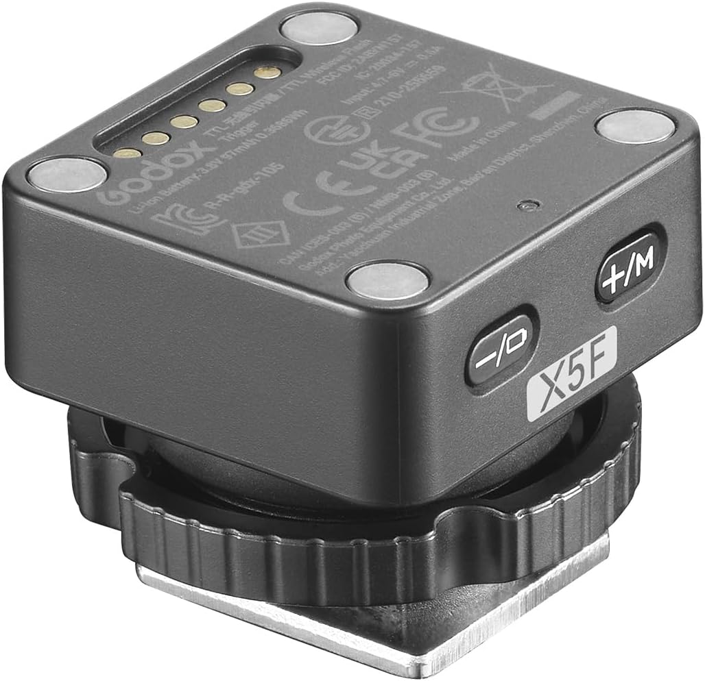 X5F TTL Wireless Flash Trigger for Fuji Cameras, Compatible with iT32 Camera Flash (X5F)