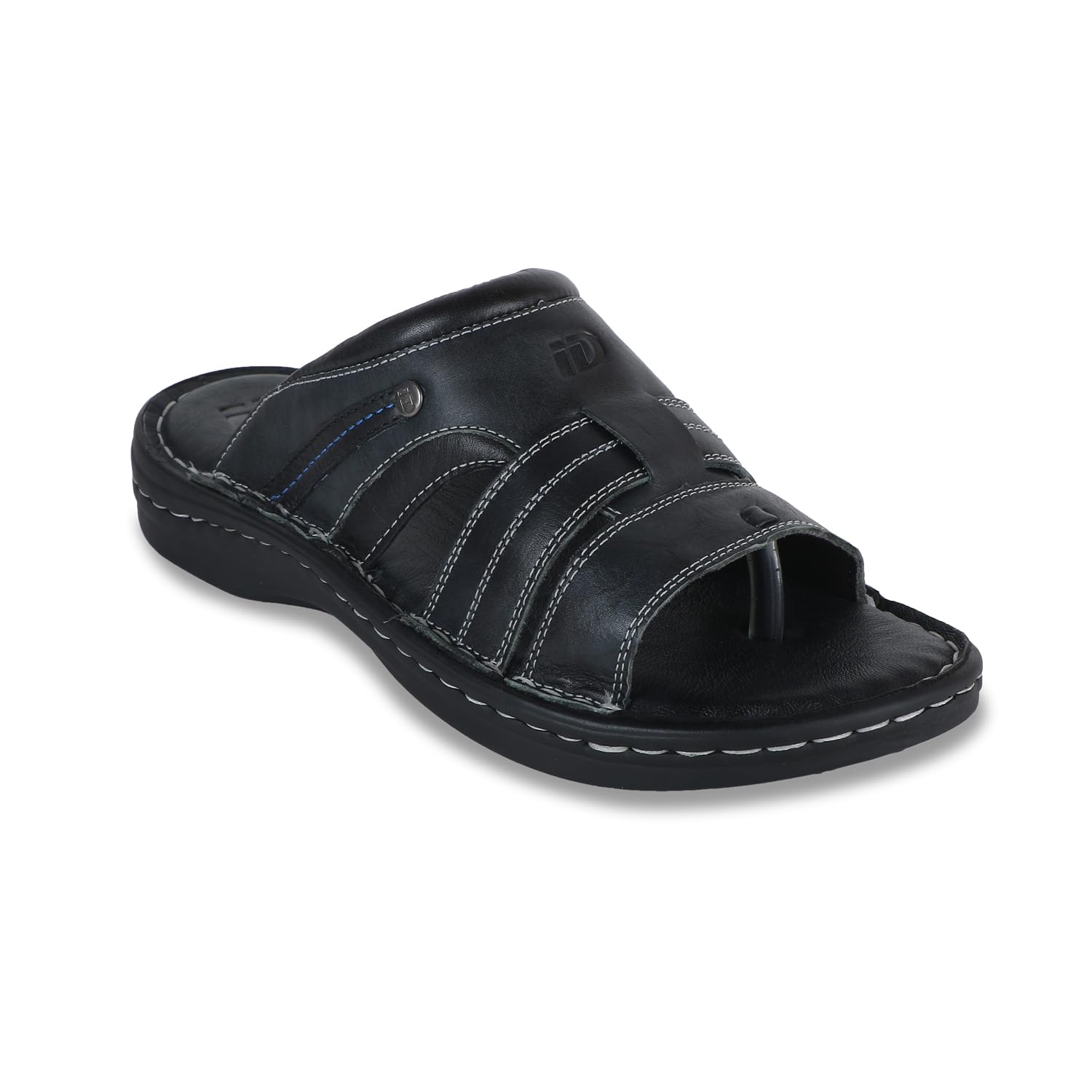 ID Black Slip-On Thong Sandal Slippers for Men (B083VTKSGW) Amazon Price History, Amazon Price Tracker
