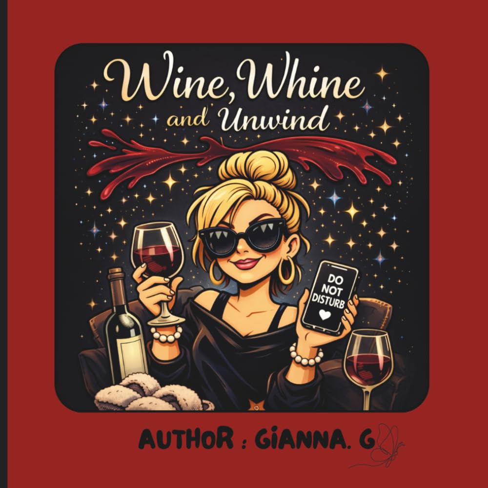 Wine, Whine & Unwind: A Funny Colouring Book for Women Who Have Done Everything and Are Done With Everyone (Unfiltered Gen X Woman Series)