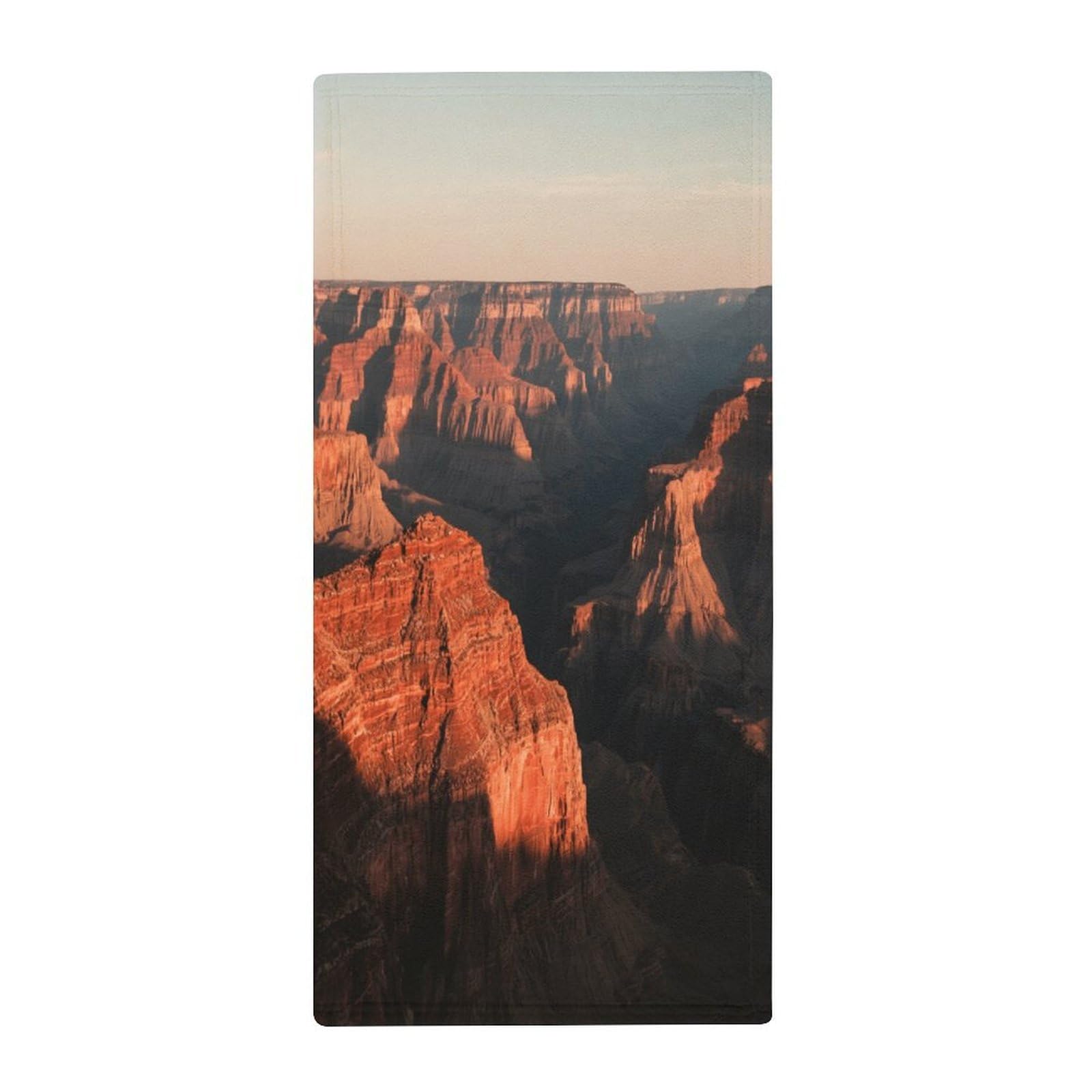 Fekiloot Style Grand Canyon Towels For Bathroom, Bath Towels 13.8 X 28.7 Inch, Hand Towel Multipurpose Use As Bath Fitness, Bathroom, Shower, Sports, Yoga Towel