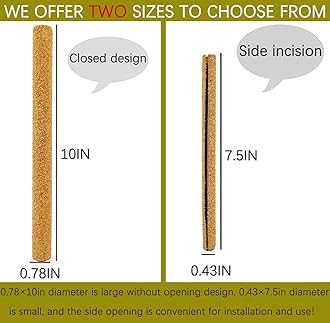 7.5”X0.43”/20Pcs Sand Perch Covers for Bird