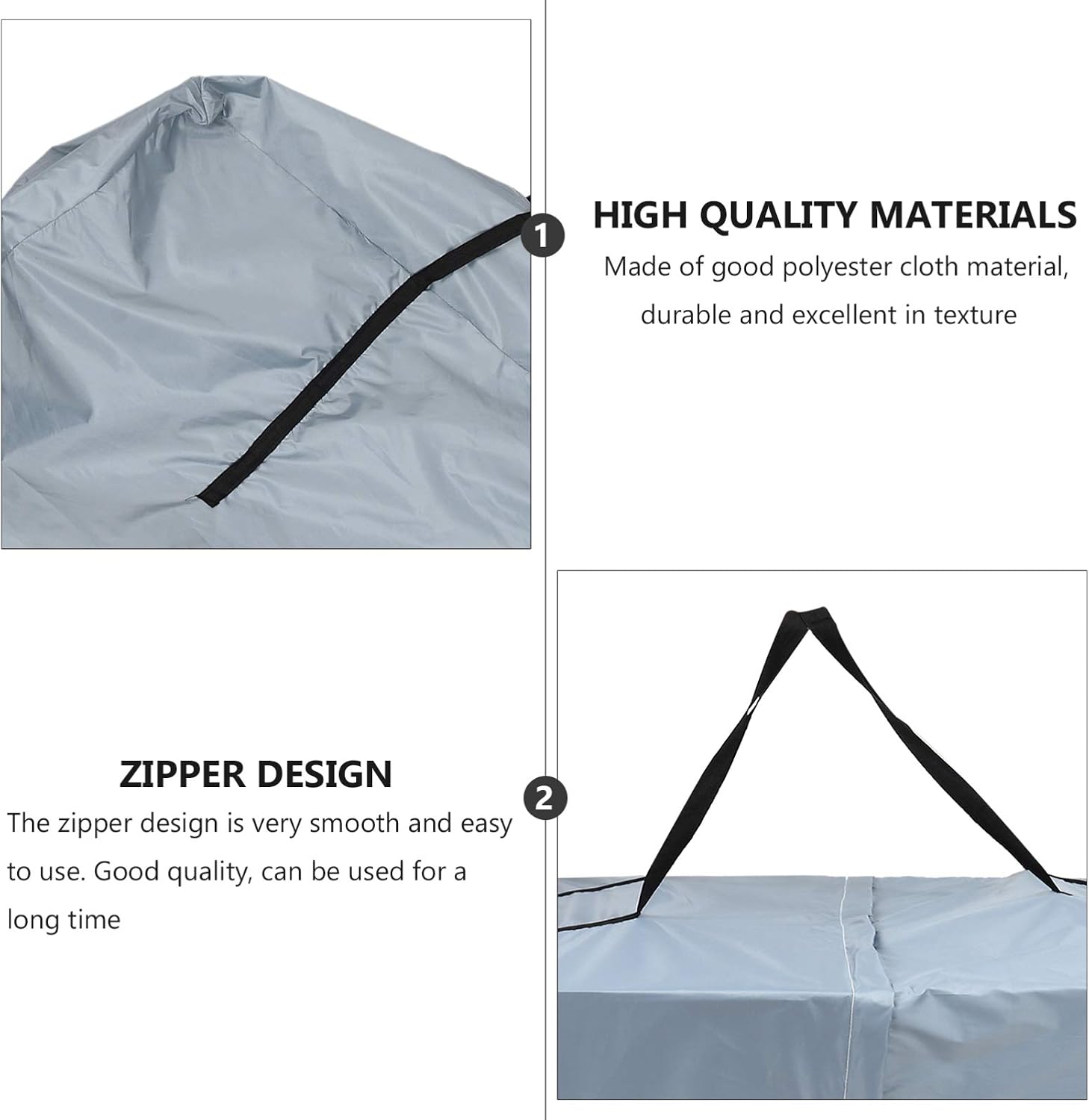 Xmas Tree Storage Bag, Portable Zipper Polyester Cloth Home Storage
