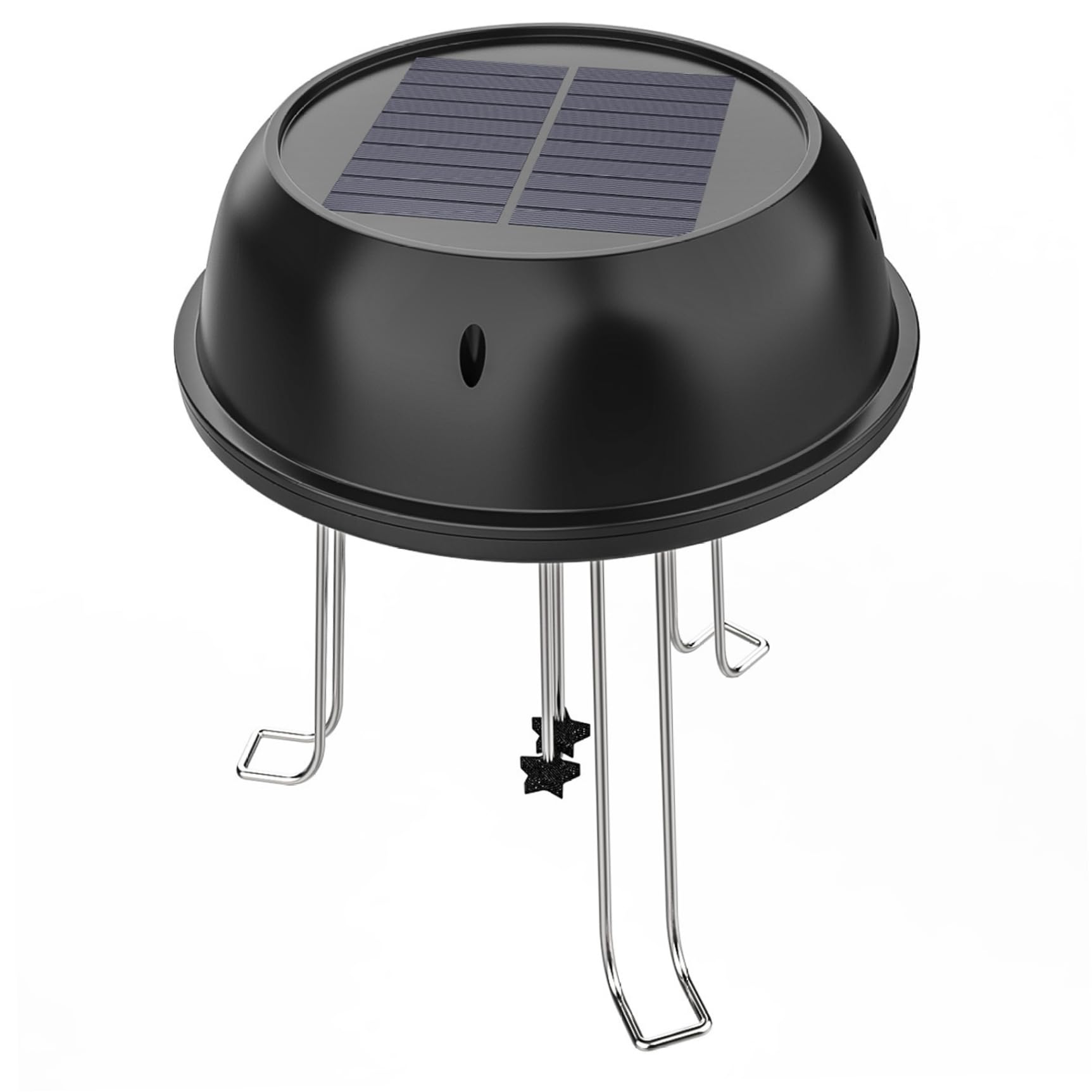 Hilai Water Wiggler for Bird Bath Bird Bath Bubbler with Attachments Keep Clean & Moss-Free Solar Garden Decor