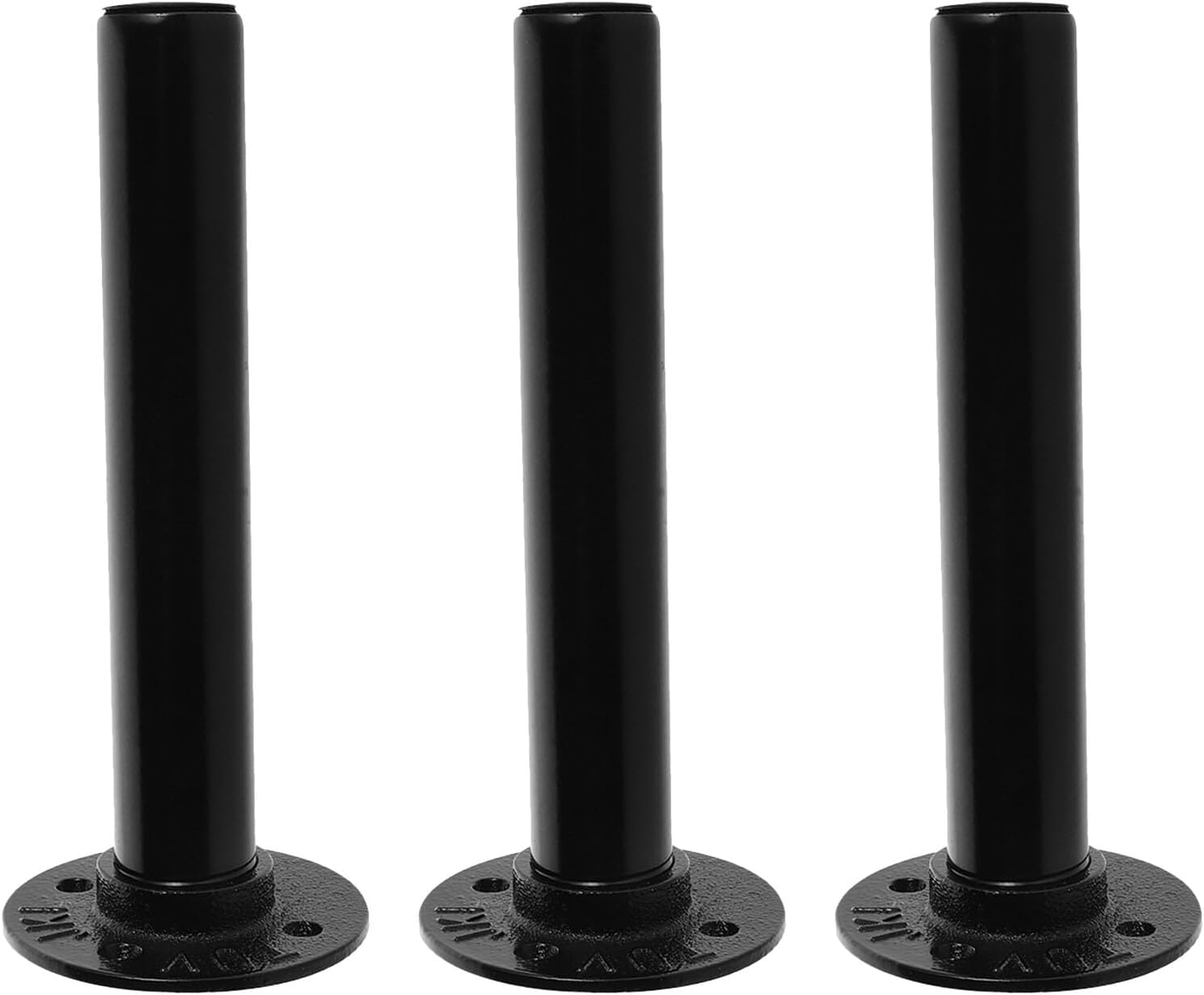 3pcs Wall Mounted Barbell Plate Storage Rack Heavy Duty Steel Strength Training Weight Plate Holder for Home Gym Workout Equipment Organizer