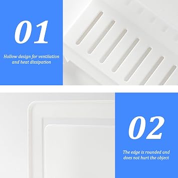 2pcs Router Shelf, Wall-Mounted Wifi Storage Box, Wifi Router Storage Box, Hider Rack Router Shelf, Wall-Mounted router Shelves No Dril for Wires, Routers, TV Set-Top Boxes, Remotes (White)
