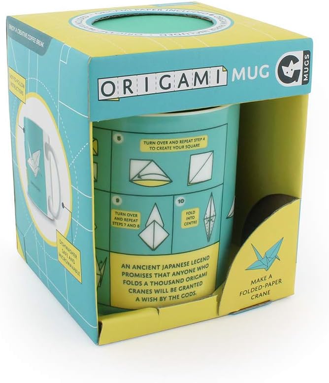 Origami Mug - Make A Folded Paper Crane