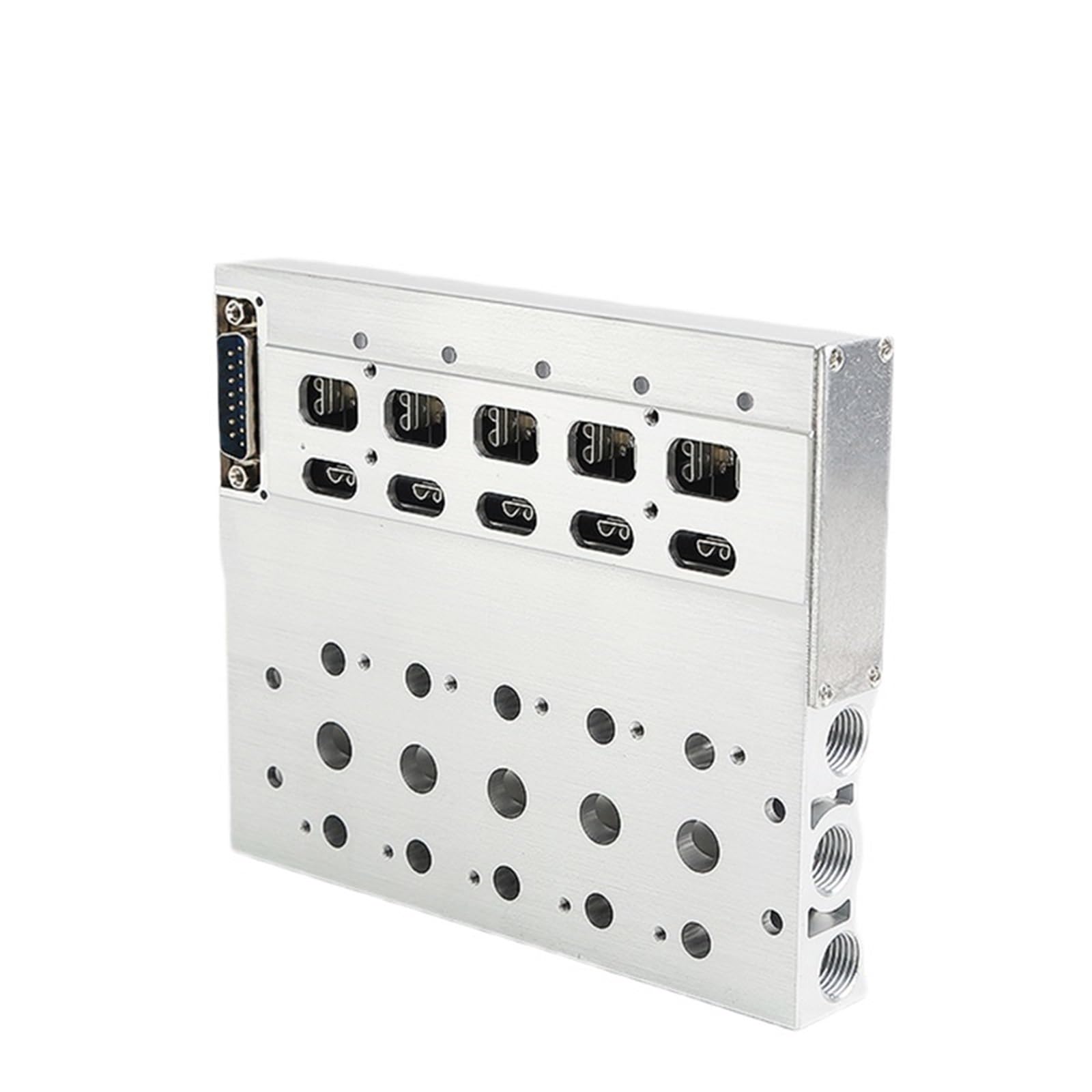 1 electroválvula neumática 4V210, colector de escape de aire de 200 m, con accesorios (F3-4V210-11F)