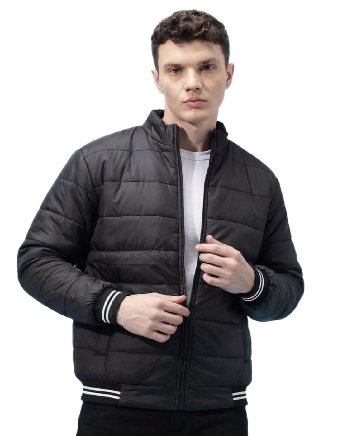 maykr Men Winter Wear Jacket | Warm Padded Quilted Jacket for Casual & Daily Use|-picture-45