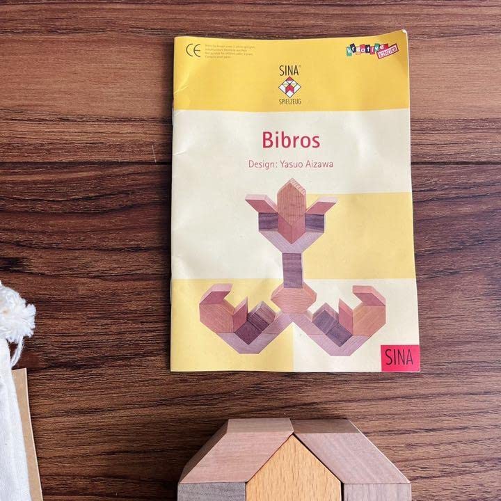 sina社　ジーナ社　Bibros ビブロス 積み木 MOMO ベビー・キッズ sina社 ジーナ社 Bibros ビブロス 積み木
