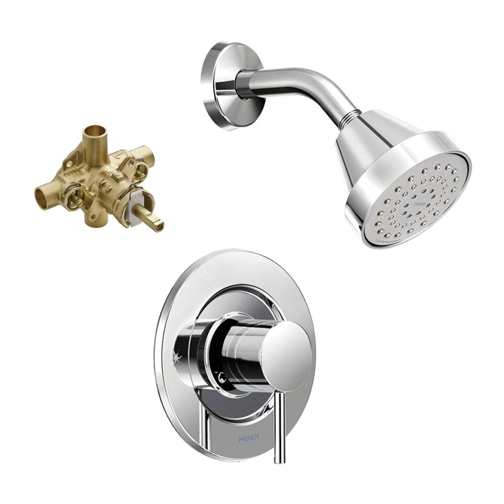 Garniture douche Moen Align KS-T2192EP-70CH design minimaliste