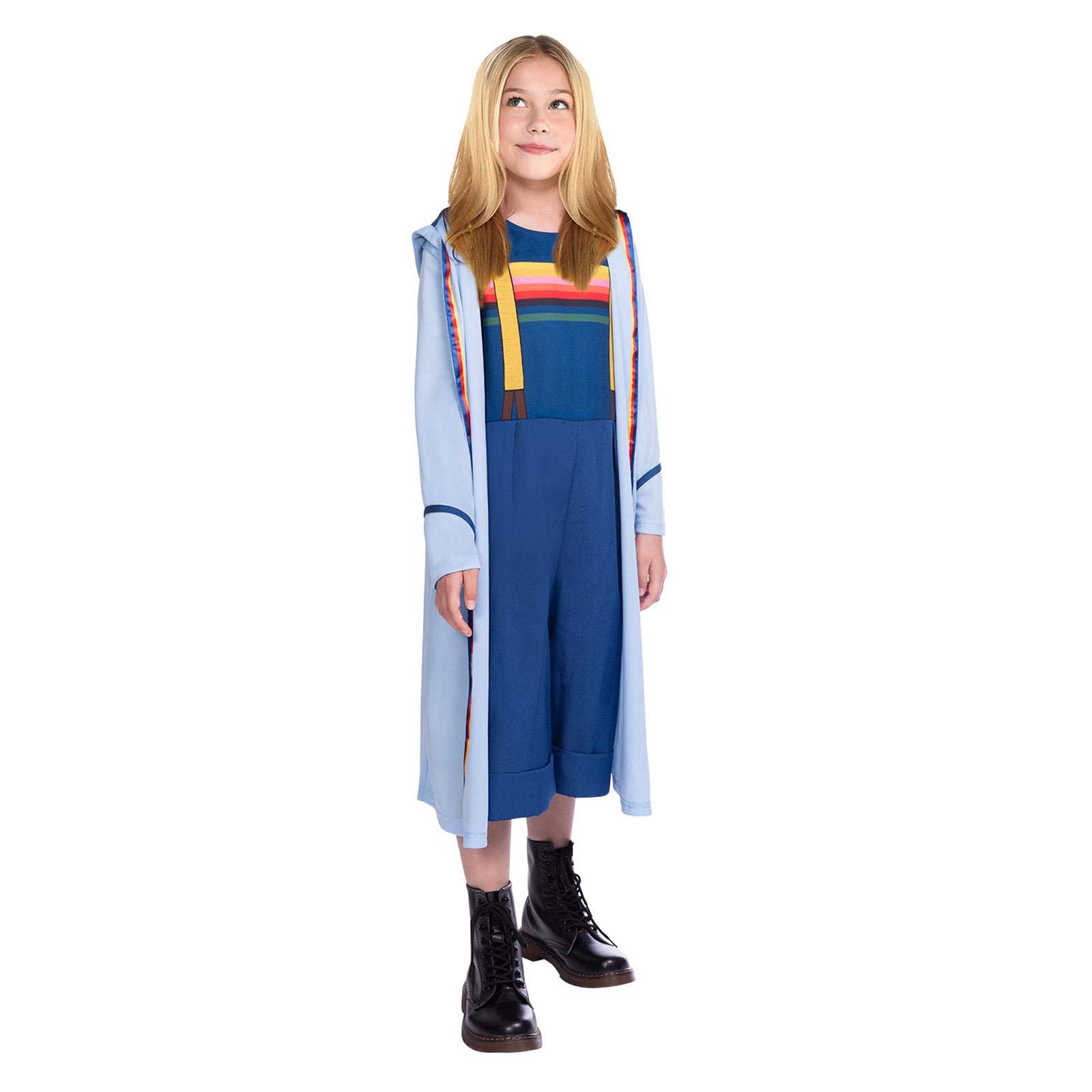 amscan 9905883 - Kids Official Doctor Who Jumpsuit & Jacket Girls Fancy Dress Costume Age: 10-12 Yrs