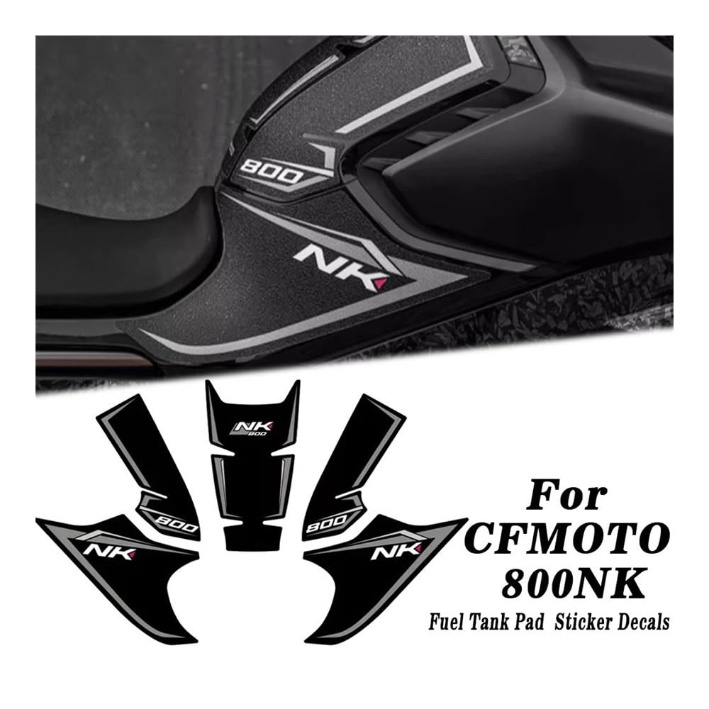 Protector Depósito Etiqueta Protector Antideslizante para Almohadilla De Tanque De Combustible Motocicleta para 800NK 800 NK 2023, Pegatinas, Accesorios